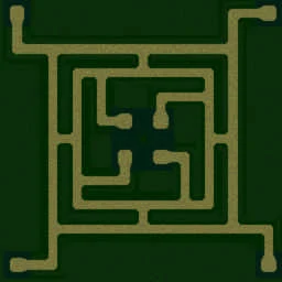 Green Circle TD †HEROES† terrain minimap