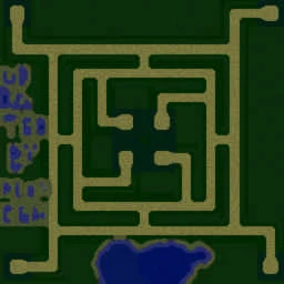 Green Circle TD †HEROES† terrain minimap