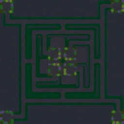 Green Circle TD Reforged 6 terrain minimap