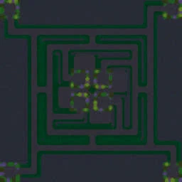 Green Circle TD Reforged 6 terrain minimap