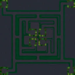 Green Circle TD Reforged 8 terrain minimap