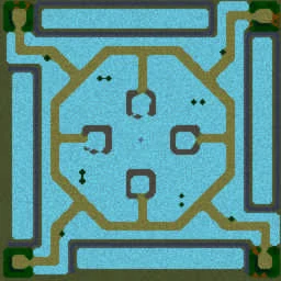 Green Circle TD Revisited V013 terrain minimap