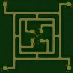 Green Circle TD 10 v.Gold terrain minimap