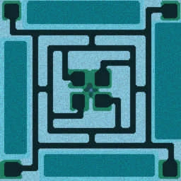 Green Circle TD V.6.3 Winter Edition terrain minimap