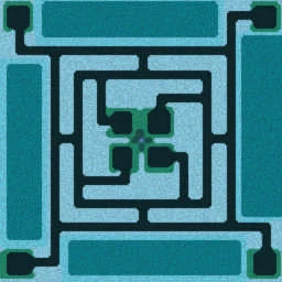 Green Circle TD V.6.8 Winter Edition terrain minimap