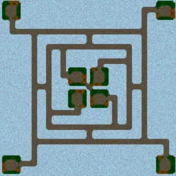 Green Circle TD Winter Edition 2022 terrain minimap