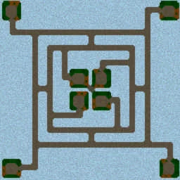 Green Circle TD Winter Edition W16 terrain minimap