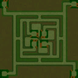 Green Circle TD v22 terrain minimap