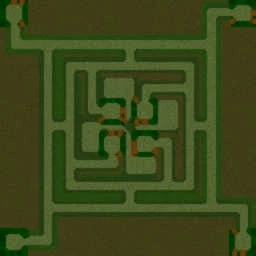 Green Circle TD v9.9 terrain minimap
