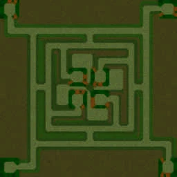 Green Circle TD v9.9 RE terrain minimap