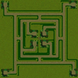 Green Circle TDv.6.3.4 EXTREME terrain minimap