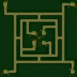 Green Circle TDv.6.3.4 EXTREME terrain minimap