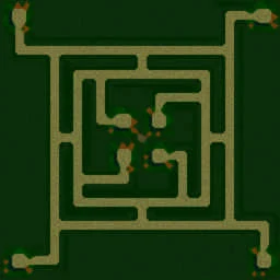Green Circle TDv.6.3.6 EXTREME terrain minimap