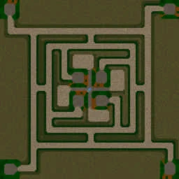 Green CircleTD v13.1 terrain minimap