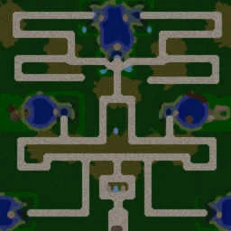 Green TD A la Chilena v2.1 terrain minimap