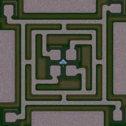 Green TD Autumn Season Final v5.0 terrain minimap