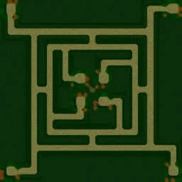 Green TD Circle 5.0b terrain minimap