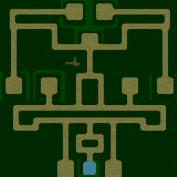 Green TD : Easy v1.0 terrain minimap