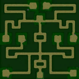 Green TD Revised A0.99 terrain minimap