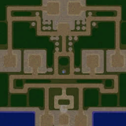 Green TD : Holy Version 2025 terrain minimap