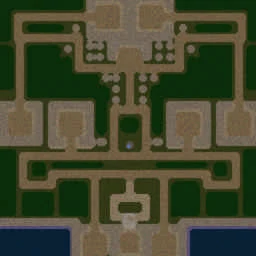 Green TD : Holy Version terrain minimap