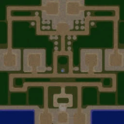 Green TD : Holy Version terrain minimap