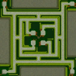 Green TD Mega 10.4 fix terrain minimap