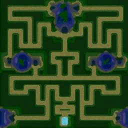 Green TD Real ProS v6 terrain minimap
