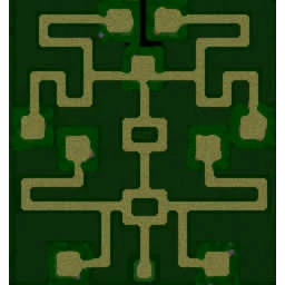Green Td RETRO terrain minimap