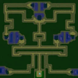 Green TD Survival 0.8 terrain minimap