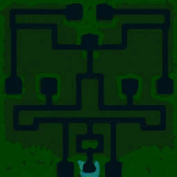 Green TD: Wipeout v15 terrain minimap