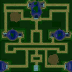 Green TD ZeRo V.0.5 terrain minimap