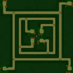 Green Team Circle TD 2.0 terrain minimap