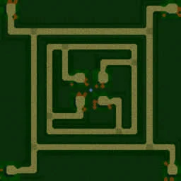 Green Team Circle TD 2.0 terrain minimap