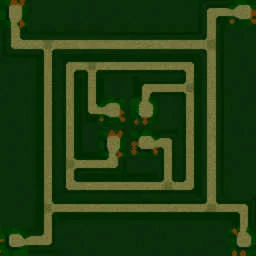 Green Team Circle TD 1.7 terrain minimap