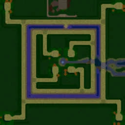 Green Team Circle TD 2.5 terrain minimap