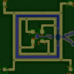 Green Team Circle TD 2.6 terrain minimap