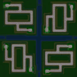 Green Team TD v4.5 terrain minimap