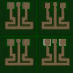 Green Team TD [5.5] terrain minimap