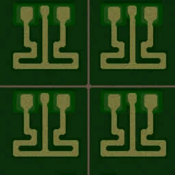 Green Team TD v 1.1 terrain minimap