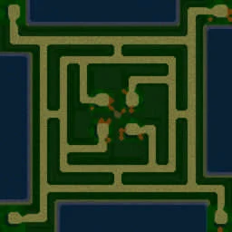GreenTD Verry Hard v10.0 terrain minimap