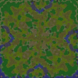 Greenville Woods terrain minimap