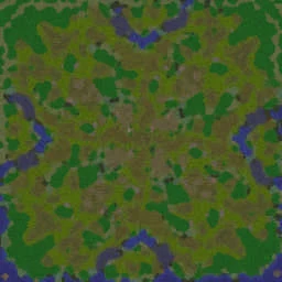 Greenville Woods terrain minimap