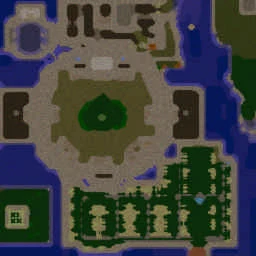 冰封王座格斗之王-3.02- terrain minimap