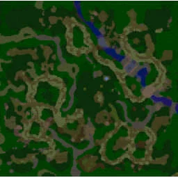 野生动物四人战役 terrain minimap