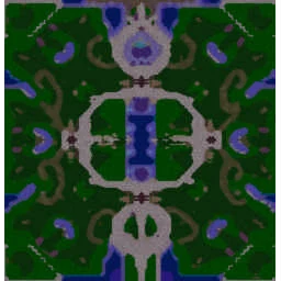 Haunted Gardens of Dalaran terrain minimap