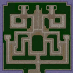 Hell Never Ends TD!! v.2.1 terrain minimap
