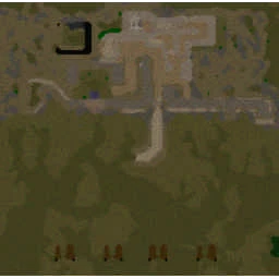 Helms Deep Final!! terrain minimap