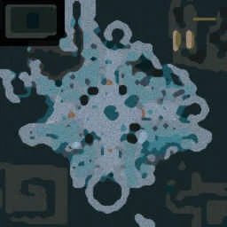Hero Defence Pro: Ice Edition terrain minimap