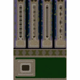 Hero Line Wars Deluxe 14 terrain minimap